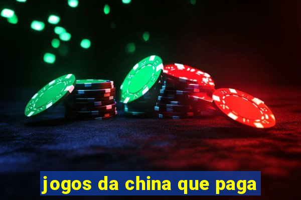 jogos da china que paga